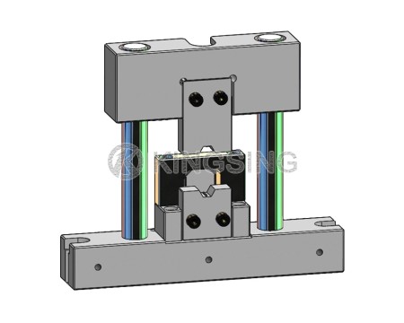 Guide column -type cold pressure terminal pressure connection mold